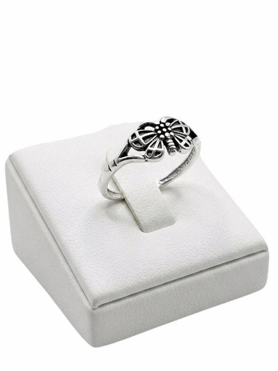 Boheme Jewelry - New Sterling Silver Handmade Moth Minimalist Bohemian Vibes Gothic Ring 6